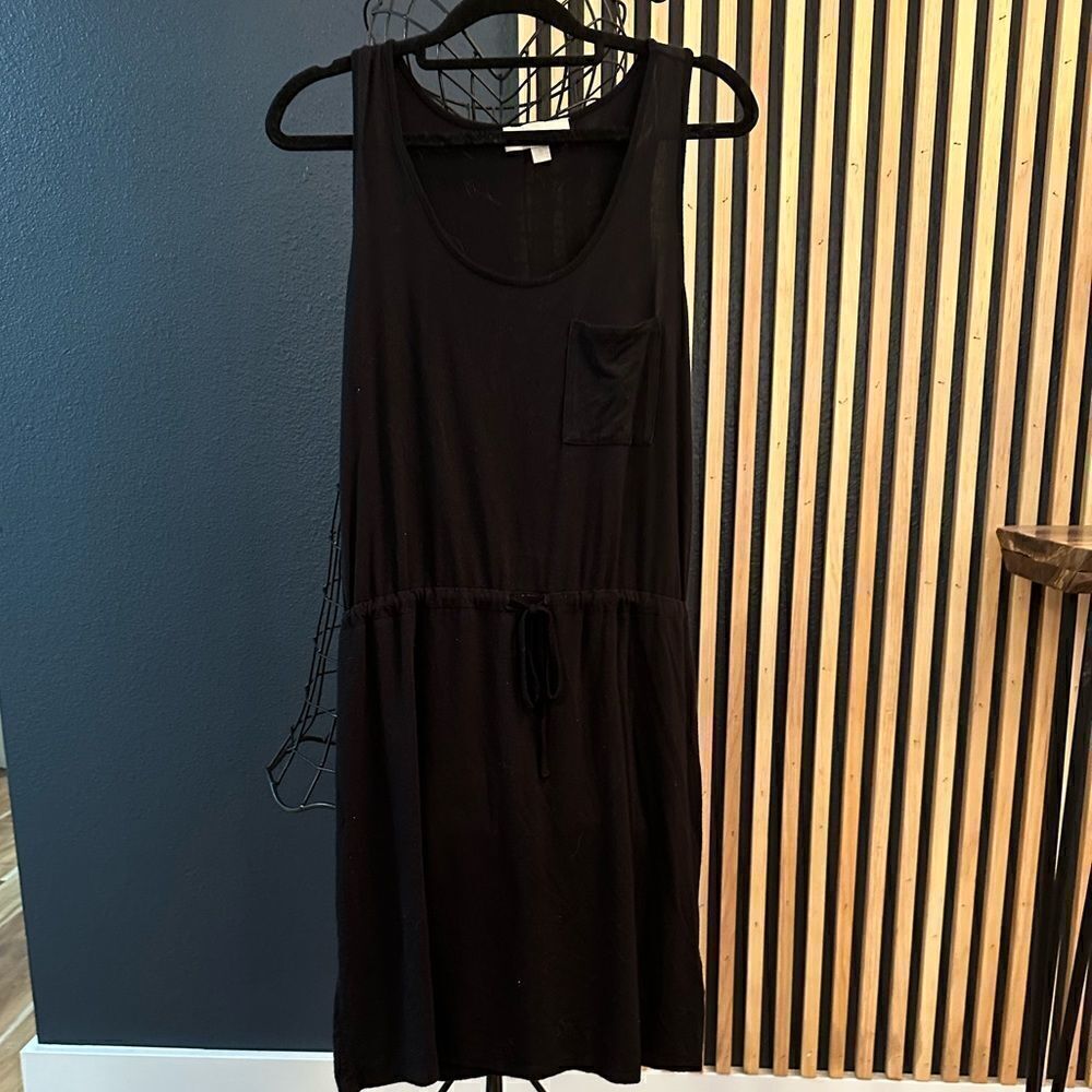 Black sleeveless dress, sz small